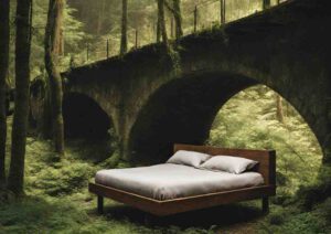 Slapen onder een brug